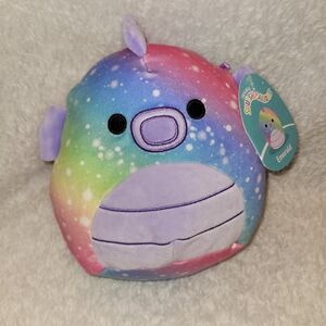 NWT SQUISHMALLOWS * 7" Emerald The Seahorse * SQUISHMALLOW * Rainbow * Kellytoy